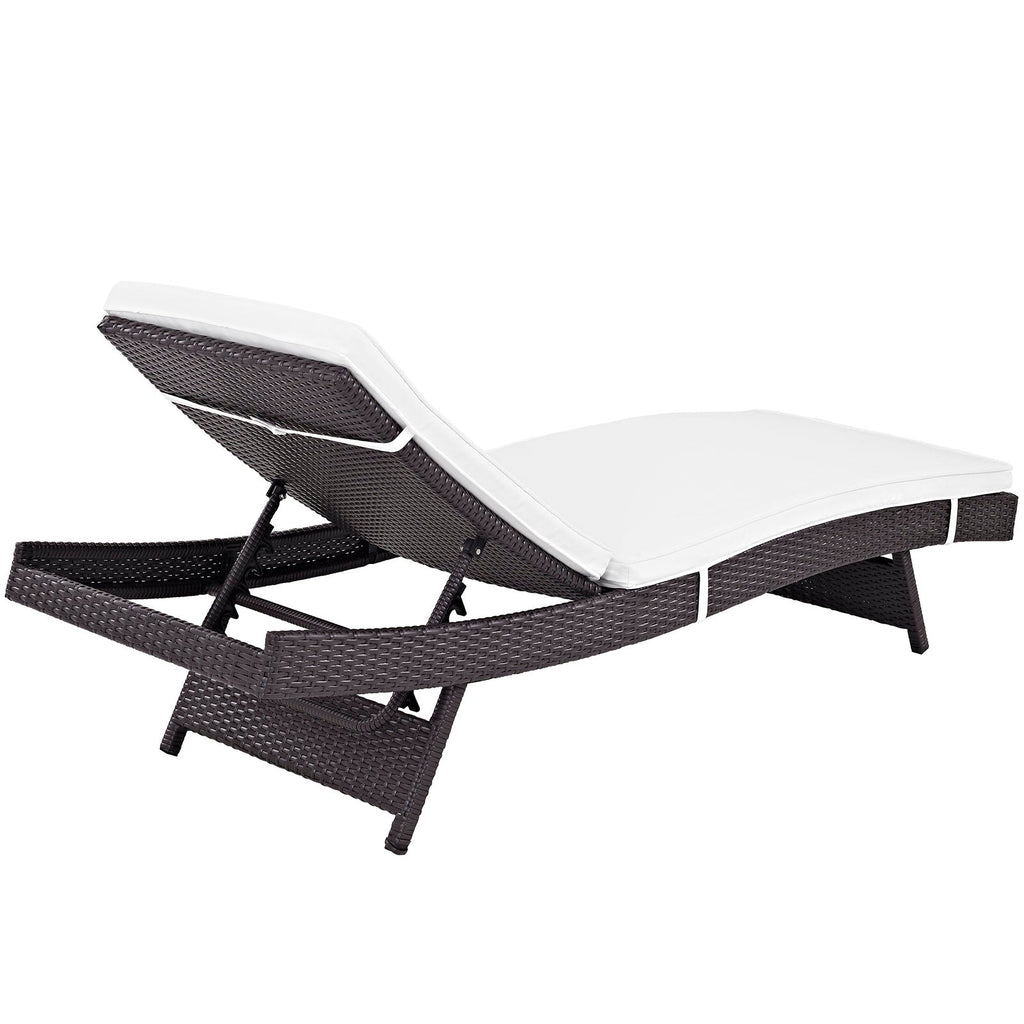 Convene Outdoor Patio Chaise Set of 4 by Modway