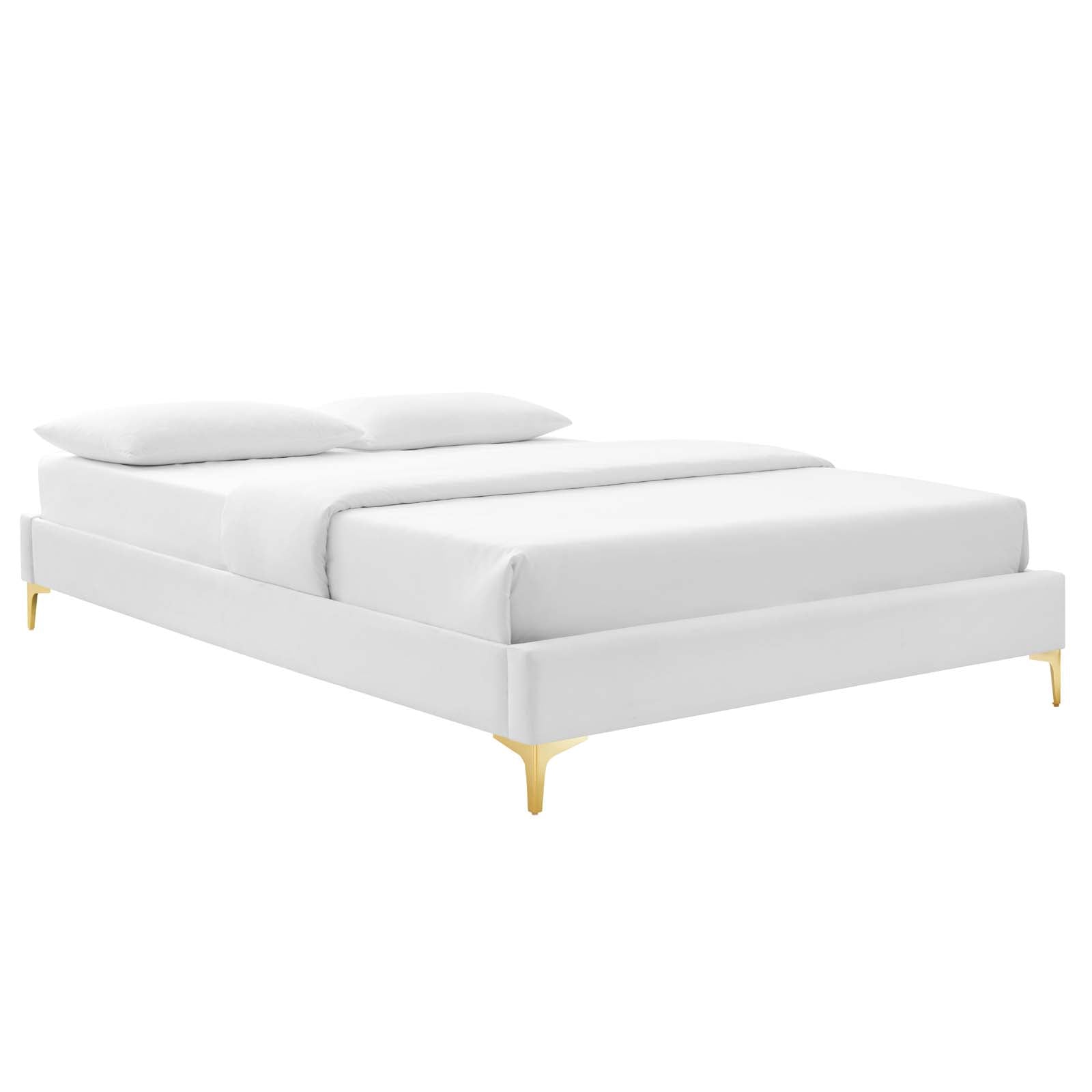 Sutton Performance Velvet Twin Bed Frame by Modway