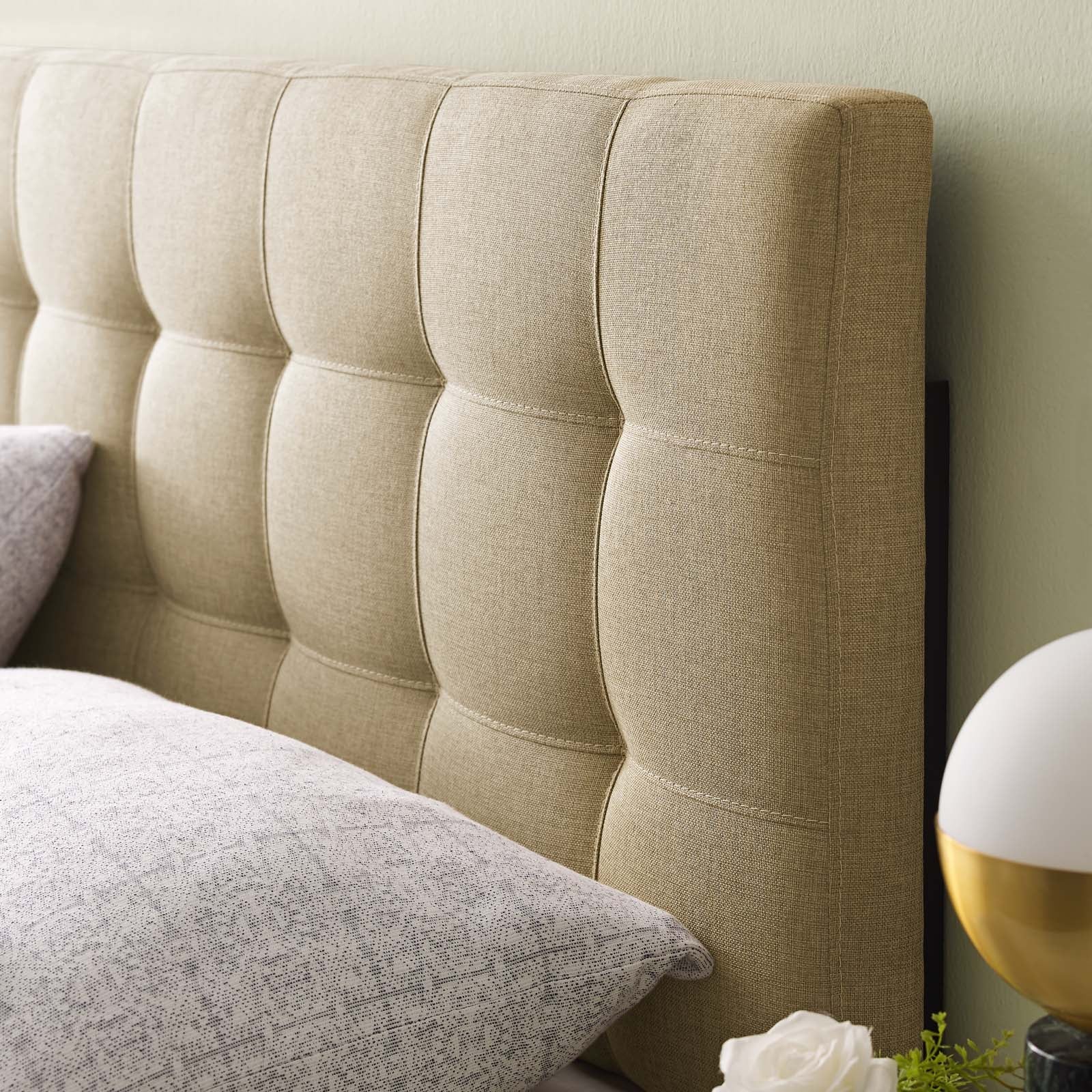 Lily Upholstered Fabric Full Headboard by Modway