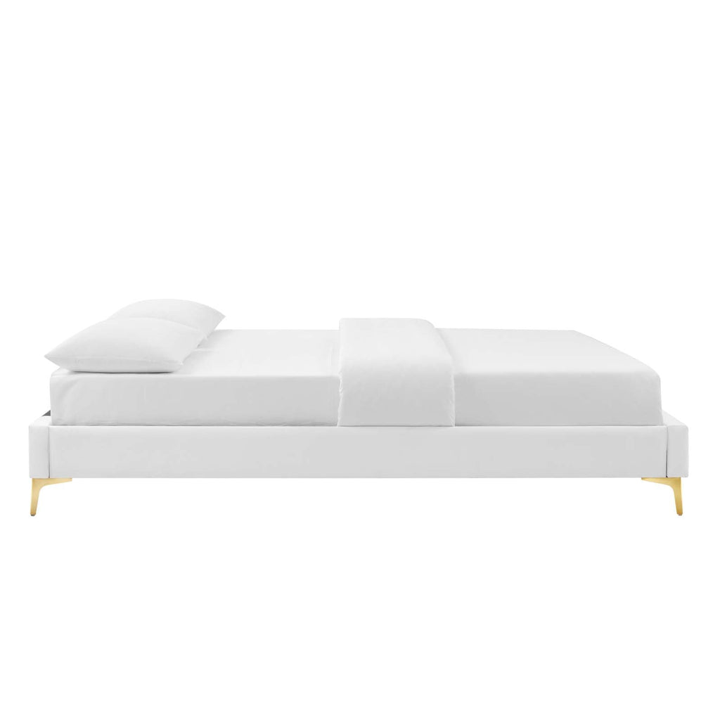Sutton Performance Velvet Queen Bed Frame by Modway