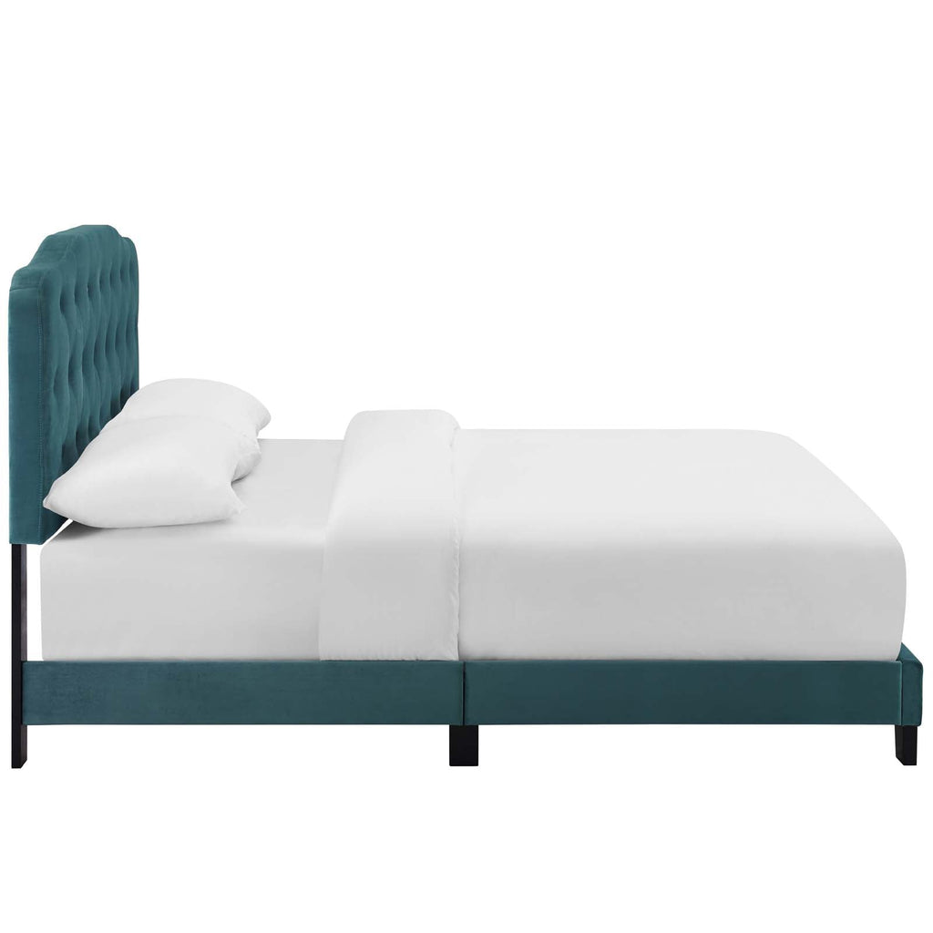 Amelia Performance Velvet Twin Bed by Modway