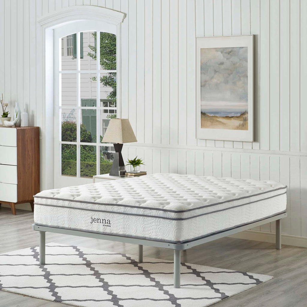 Jenna 10" Innerspring and Foam Full Mattress by Modway