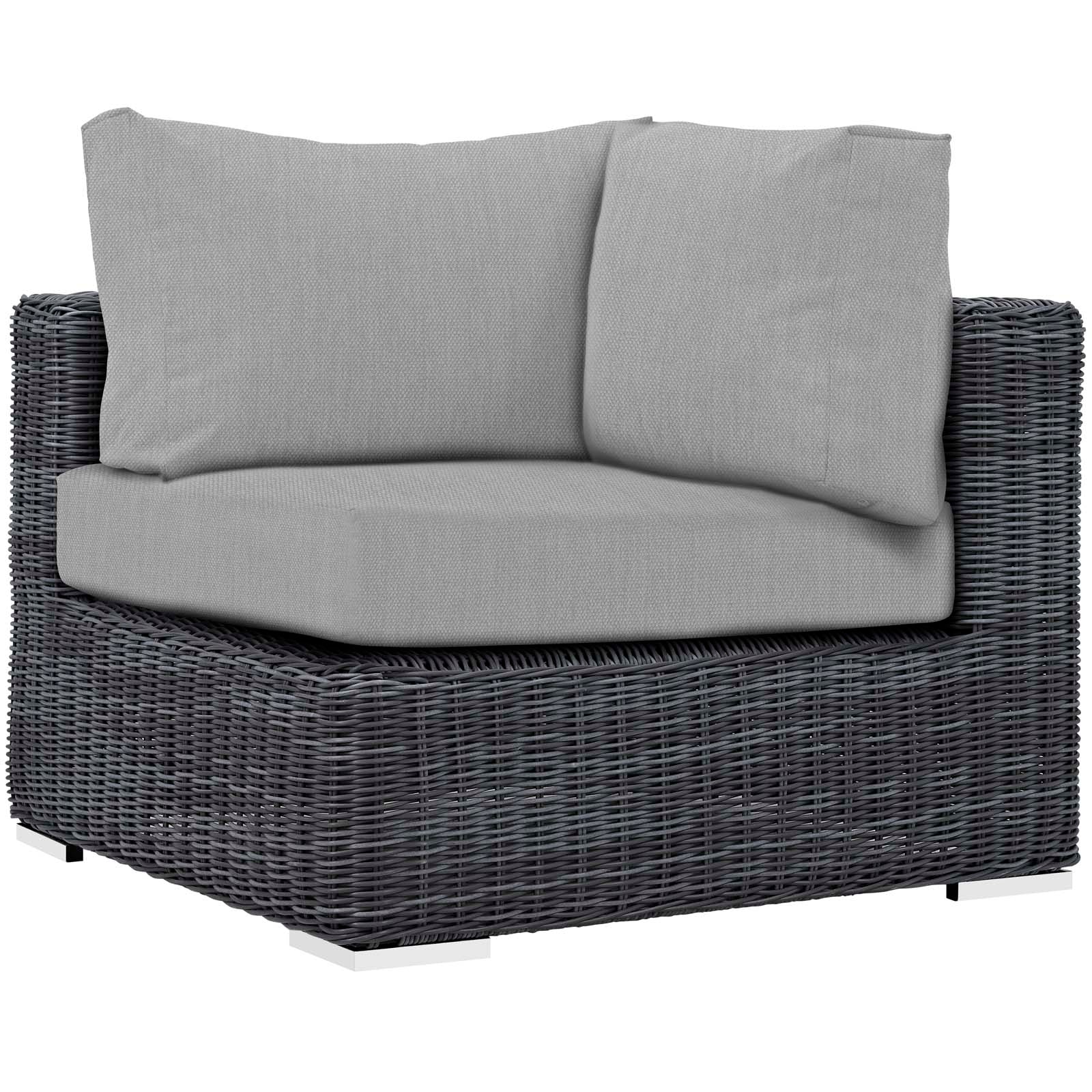 Summon 10 Piece Outdoor Patio Sunbrella¨ Sectional Set by Modway