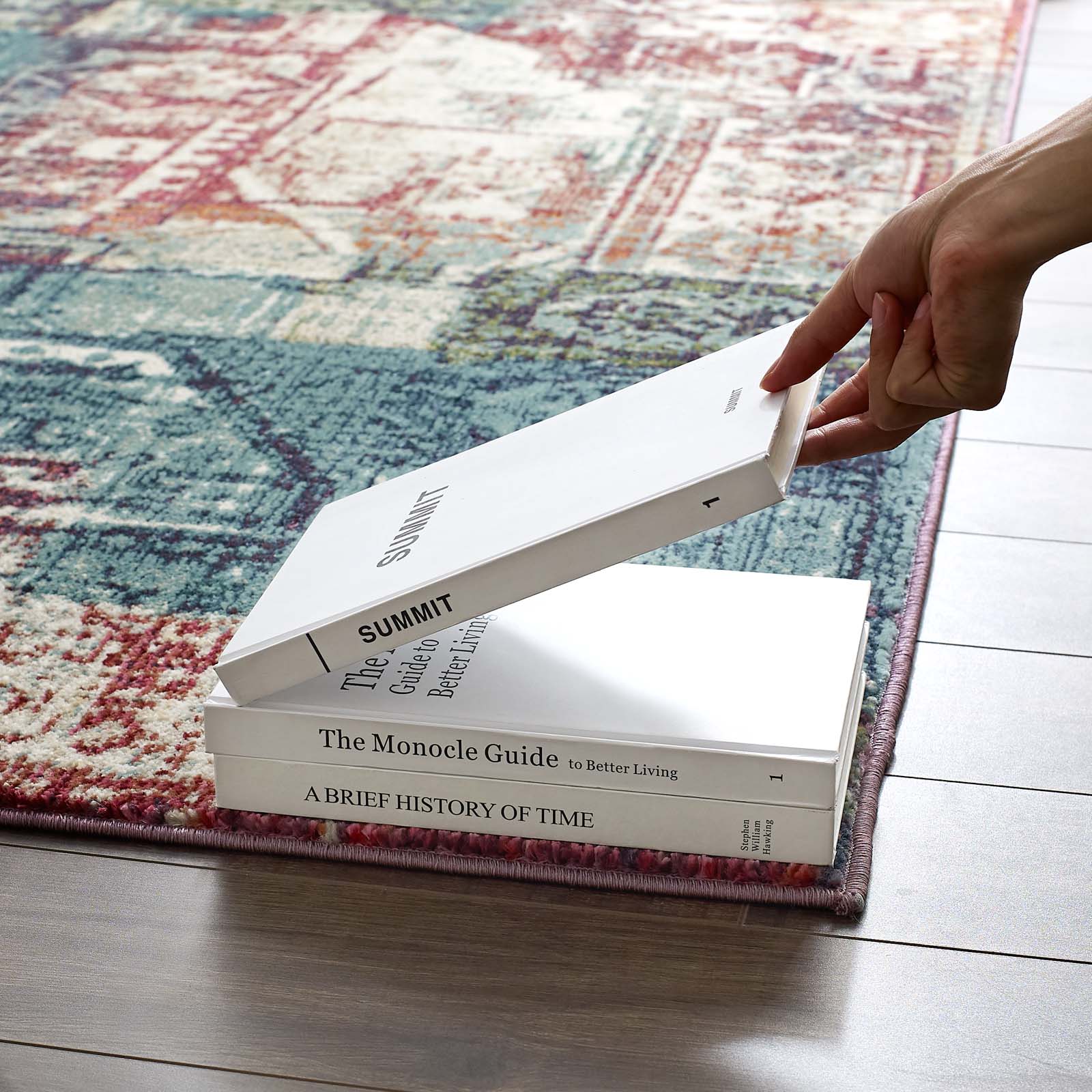 Tribute Elowen Contemporary Modern Vintage Mosaic 5x8 Area Rug by Modway