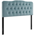 Annabel Diamond Tufted Performance Velvet Queen Headboard by Modway