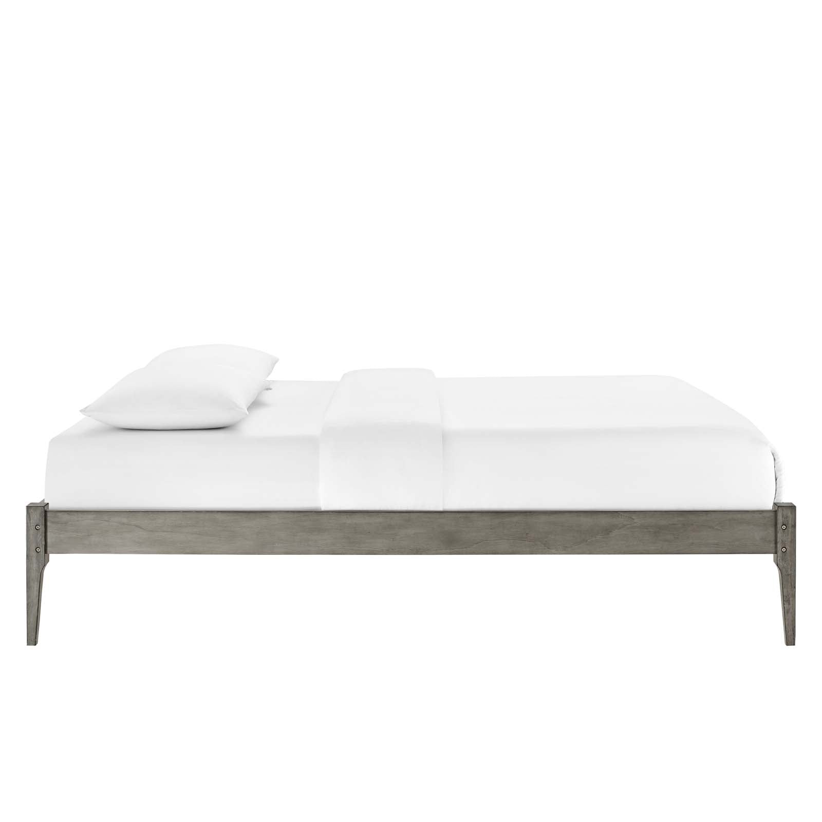 June Wood Twin Platform Bed Frame by Modway