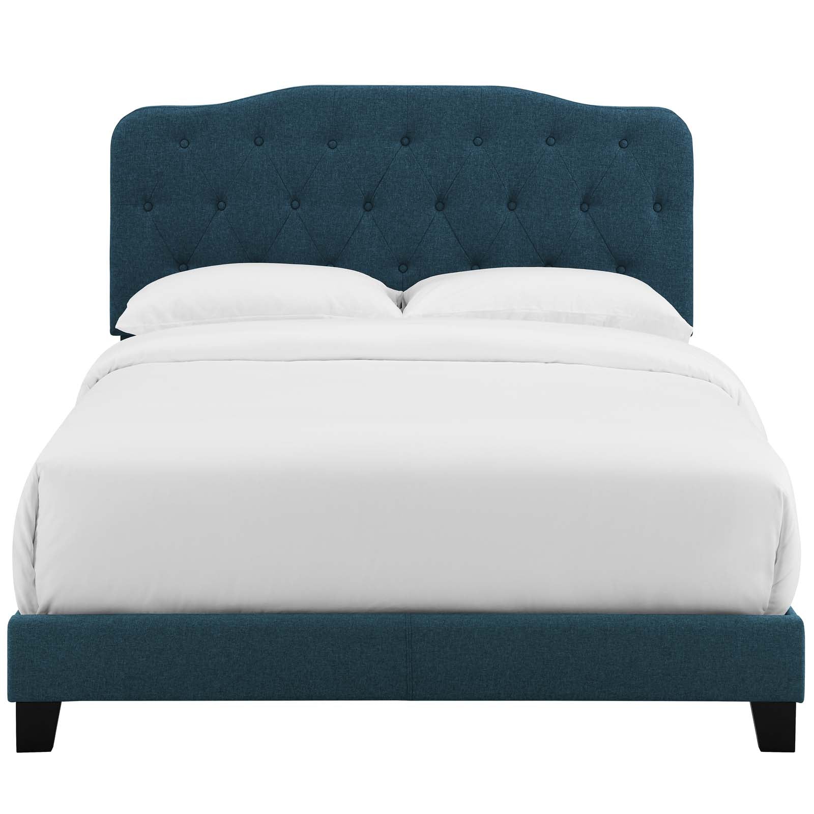 Amelia Upholstered Fabric Queen Bed by Modway