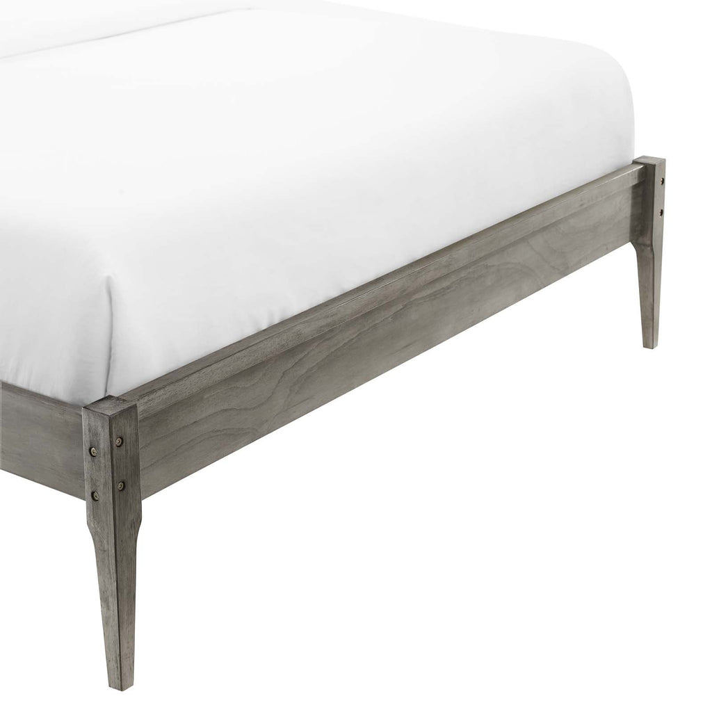 June Wood Queen Platform Bed Frame by Modway