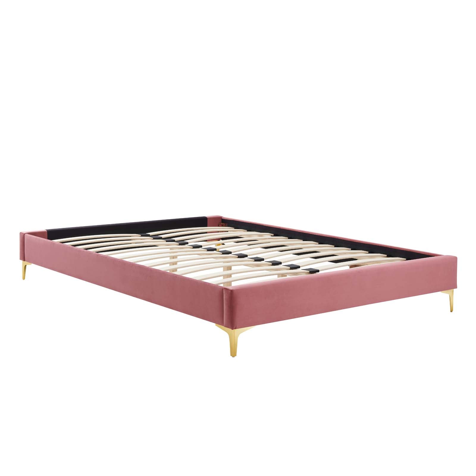 Sutton Performance Velvet King Bed Frame by Modway
