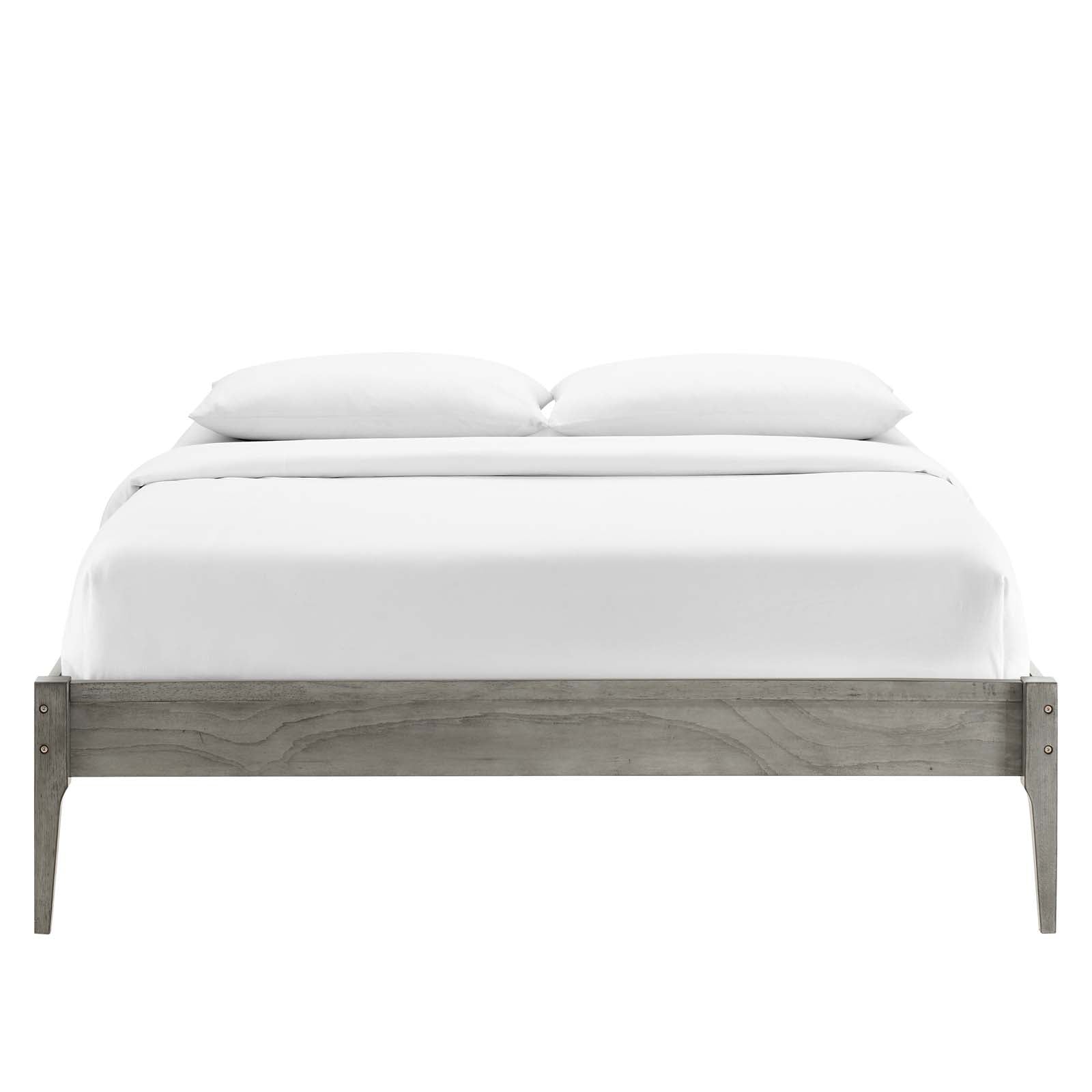 June Wood Full Platform Bed Frame by Modway