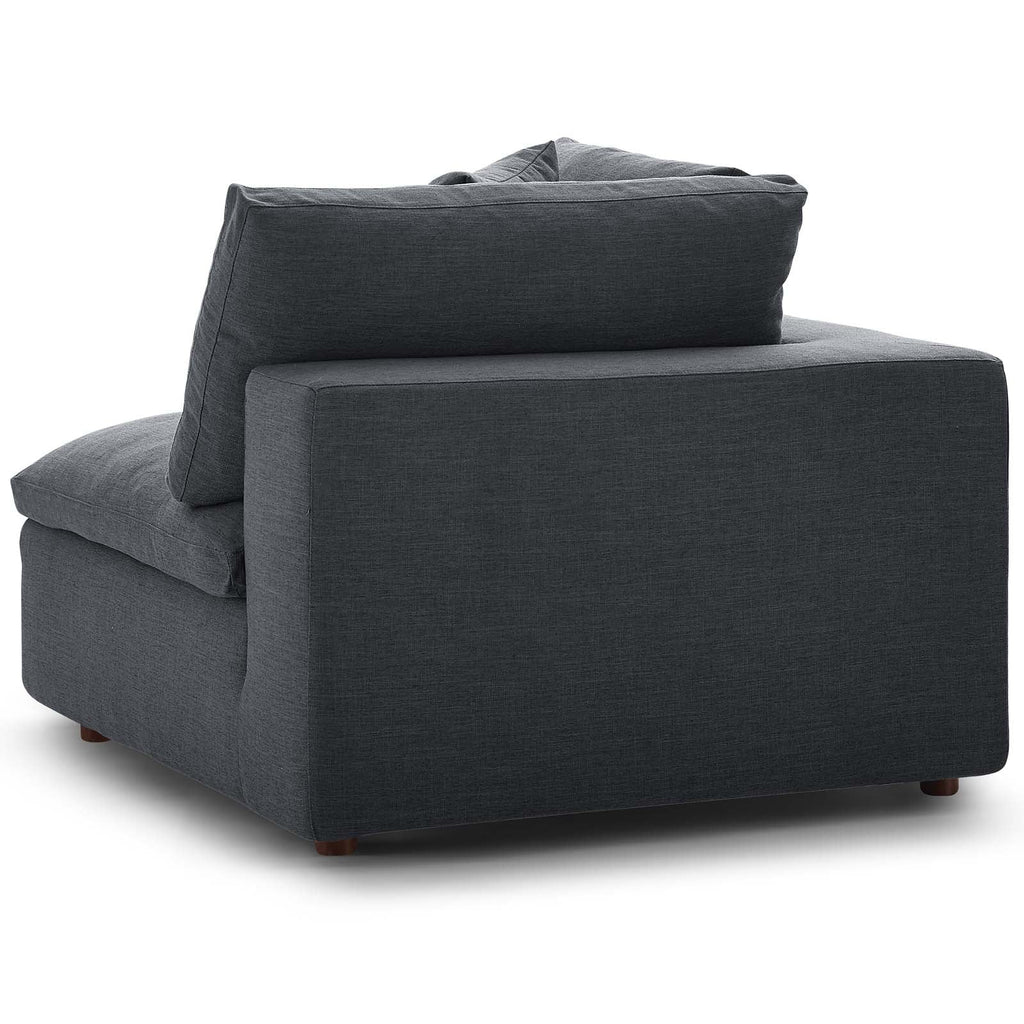 Commix 4 Piece Down Filled Overstuffed Sectional Sofa Set by Modway