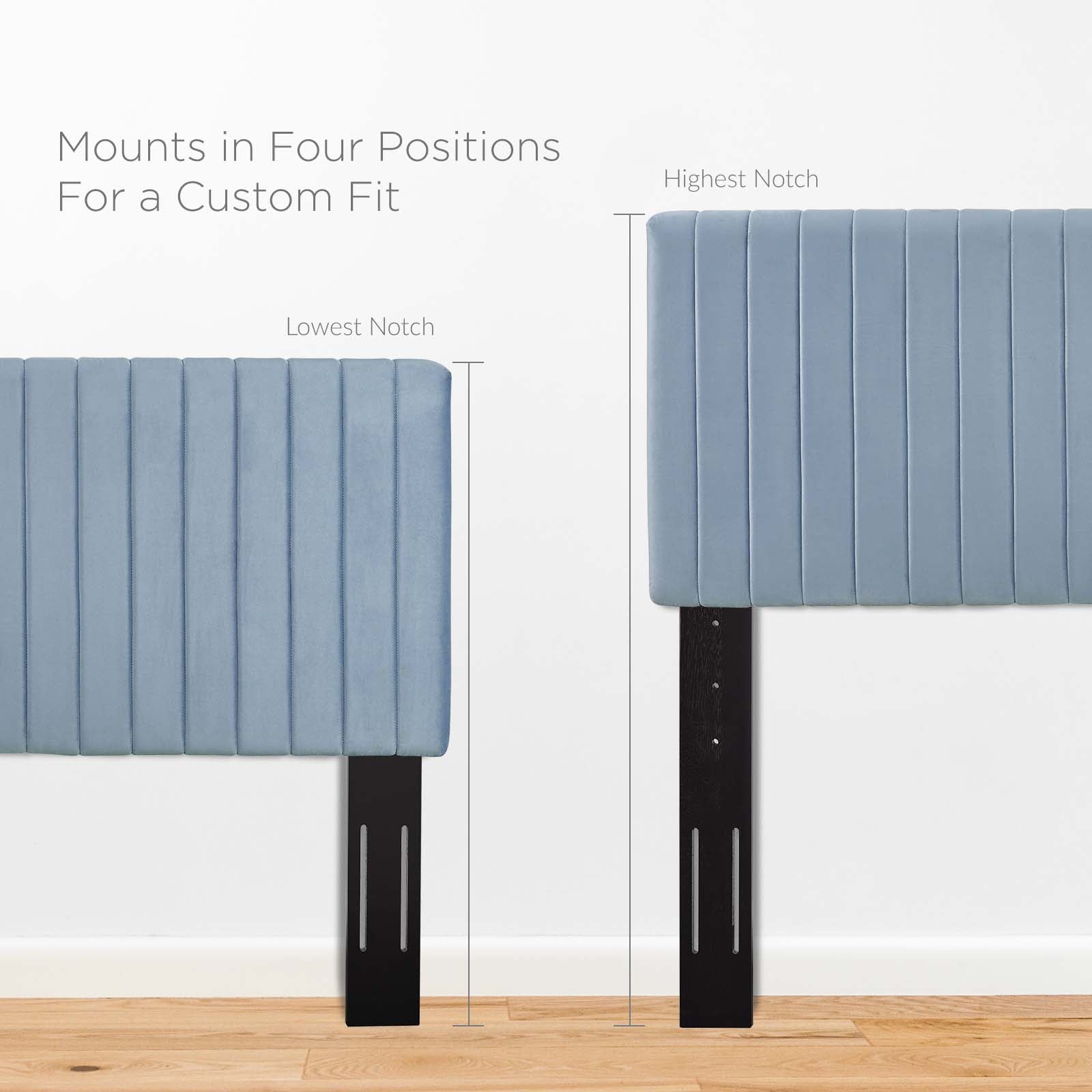 Keira Performance Velvet Full / Queen Headboard by Modway
