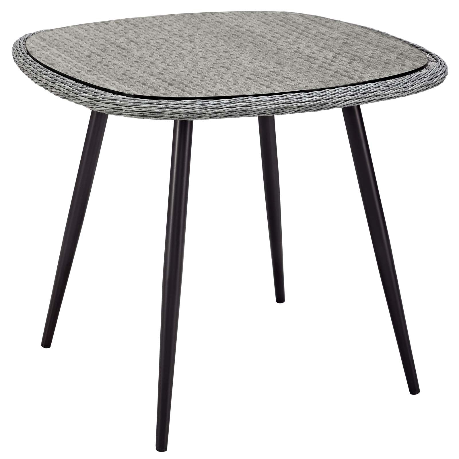 Endeavor 5 Piece Outdoor Patio Wicker Rattan Dining Set by Modway