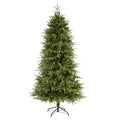 6.5' Vancouver Fir 'Natural Look' Artificial Christmas Tree w/ 400 Clear LED