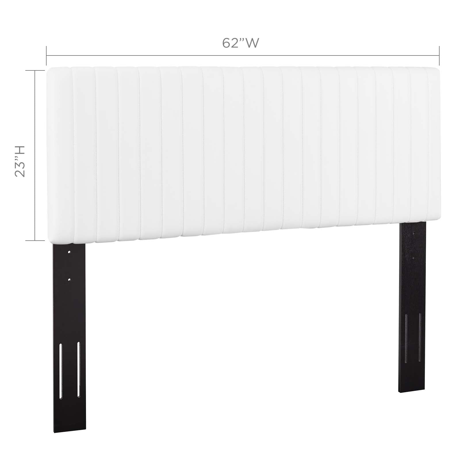 Keira Faux Leather Full / Queen Headboard by Modway