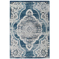 Entourage Malia Distressed Vintage Floral Vintage Medallion 8x10 Area Rug by Modway