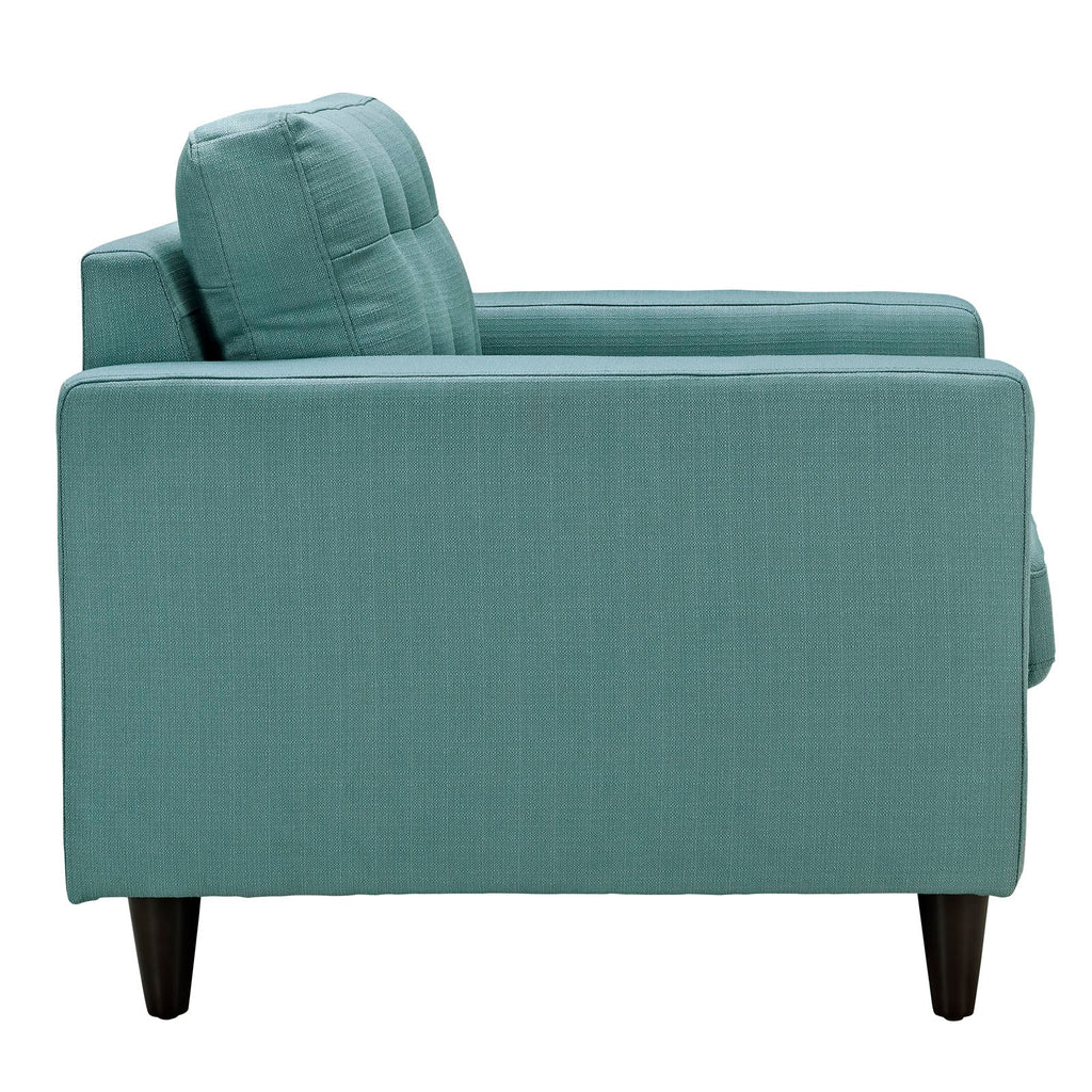 Empress Upholstered Fabric Armchair Set of 2 by Modway