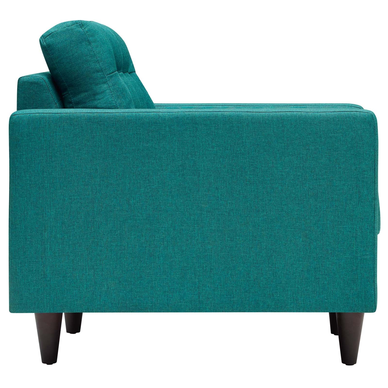 Empress Sofa, Loveseat and Armchair Set of 3 by Modway