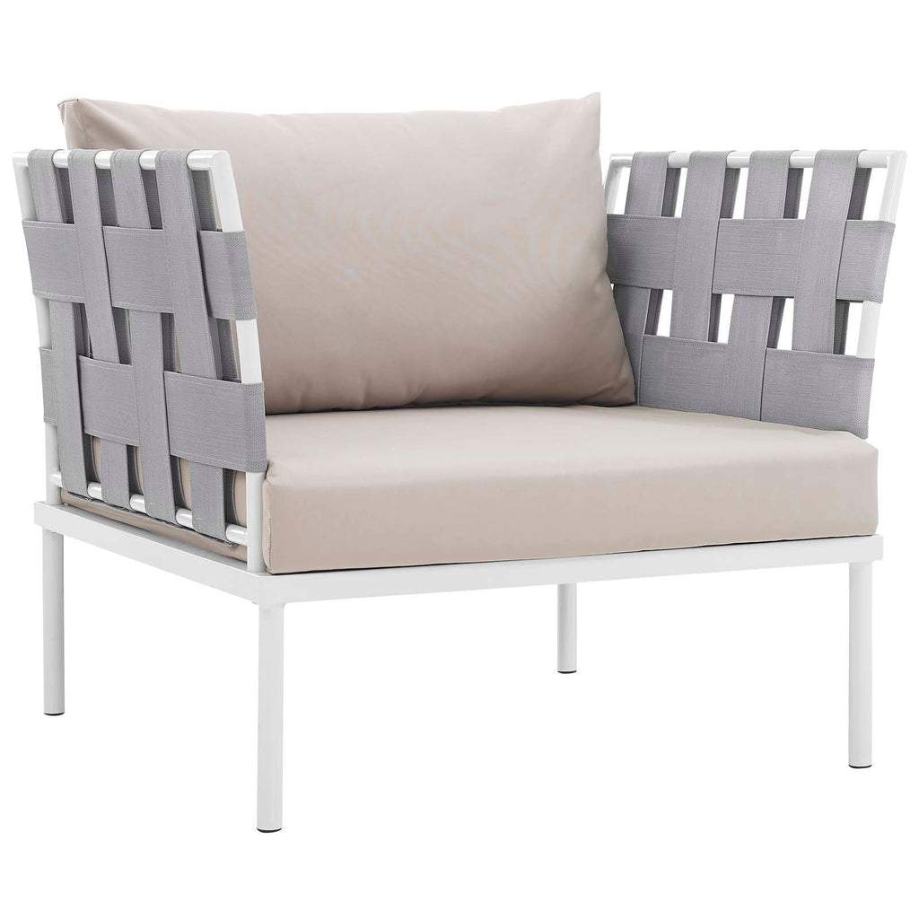 Harmony 10 Piece Outdoor Patio Aluminum Sectional Sofa Set by Modway