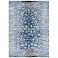 Chiara Distressed Floral Lattice Contemporary 5x8 Area Rug by Modway
