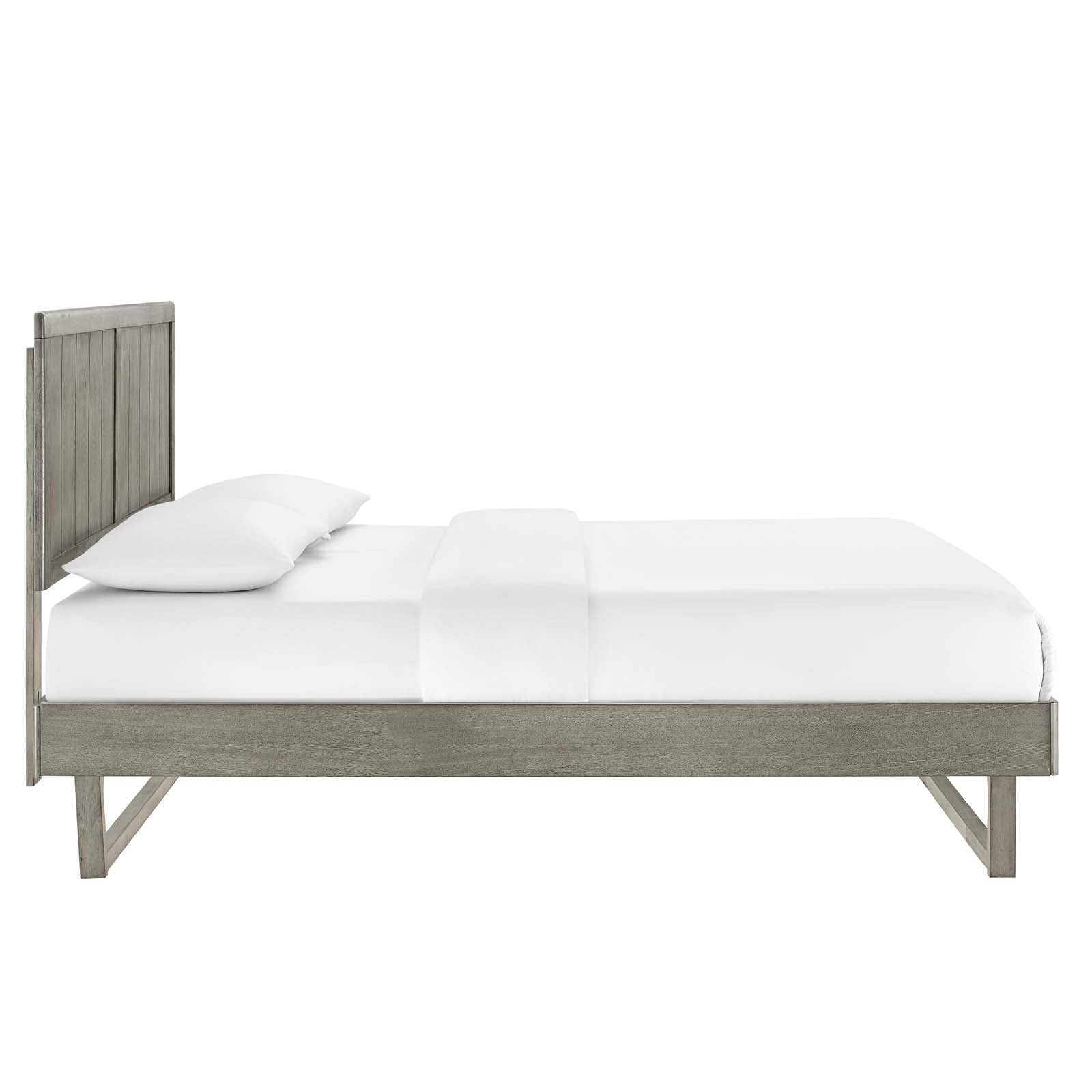 Alana Wood Twin Platform Bed With Angular Frame by Modway