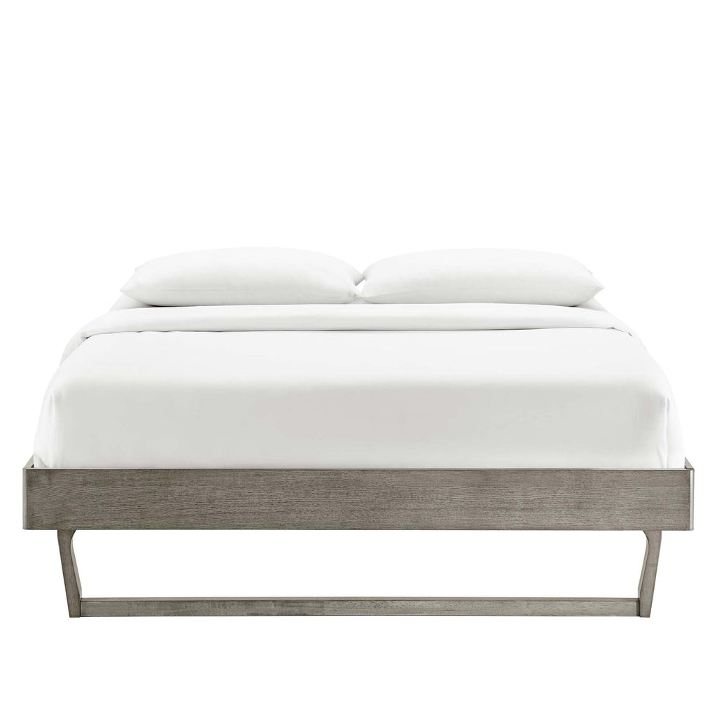 Billie Wood Full Platform Bed Frame by Modway