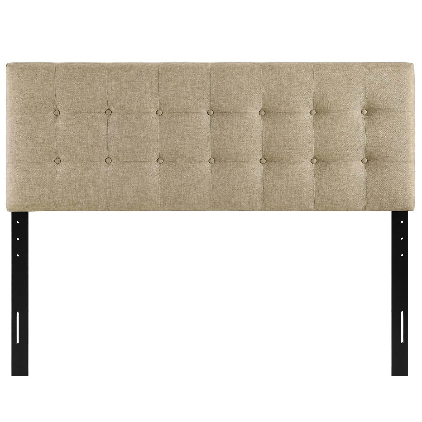 Emily Upholstered Fabric Queen Headboard by Modway