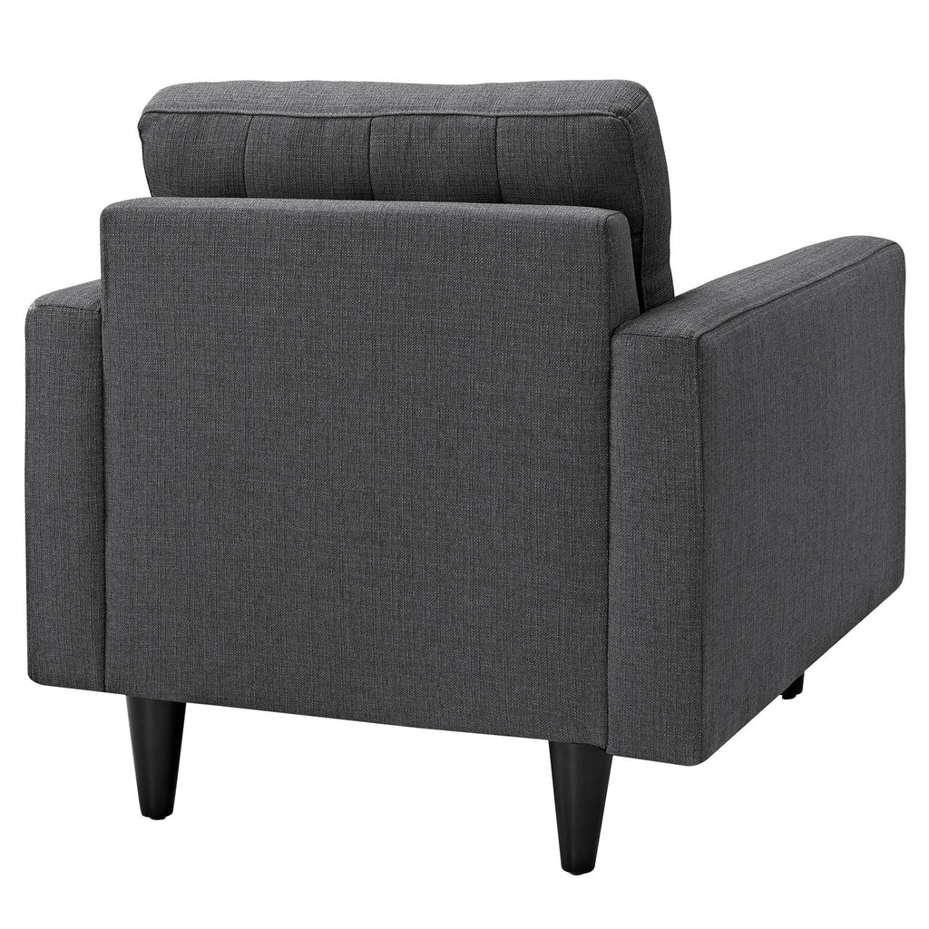 Empress Upholstered Fabric Armchair by Modway