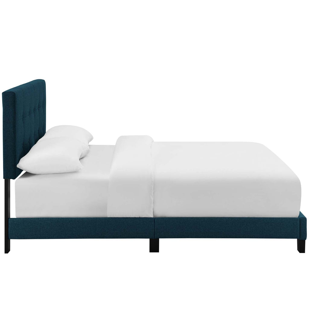 Amira Upholstered Fabric Twin Bed by Modway
