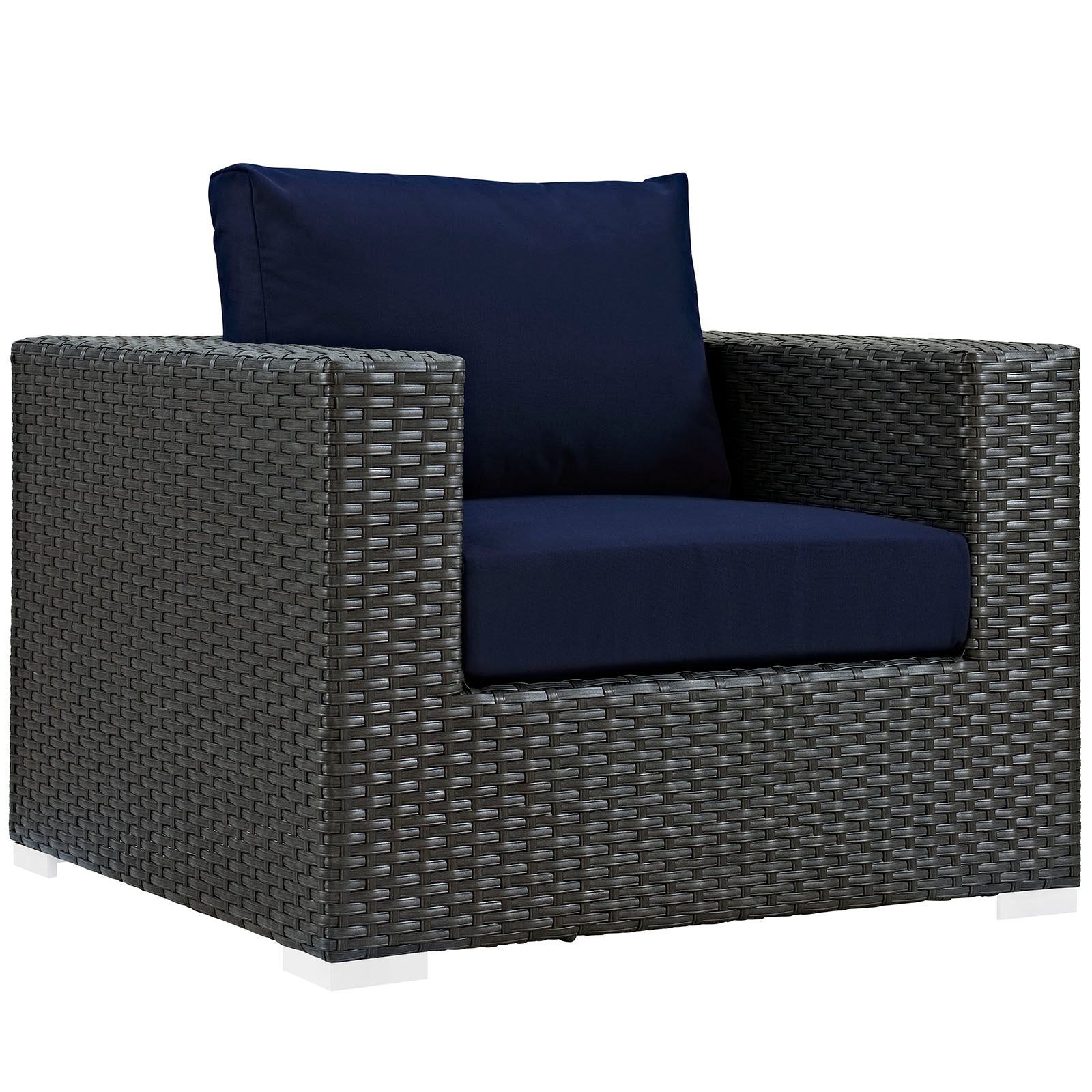 Sojourn 10 Piece Outdoor Patio Sunbrella¨ Sectional Set by Modway