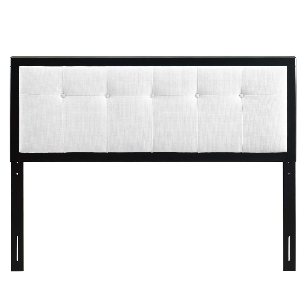 Draper Tufted Fabric and Wood King Headboard by Modway