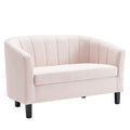 Prospect Channel Tufted Performance Velvet Loveseat by Modway