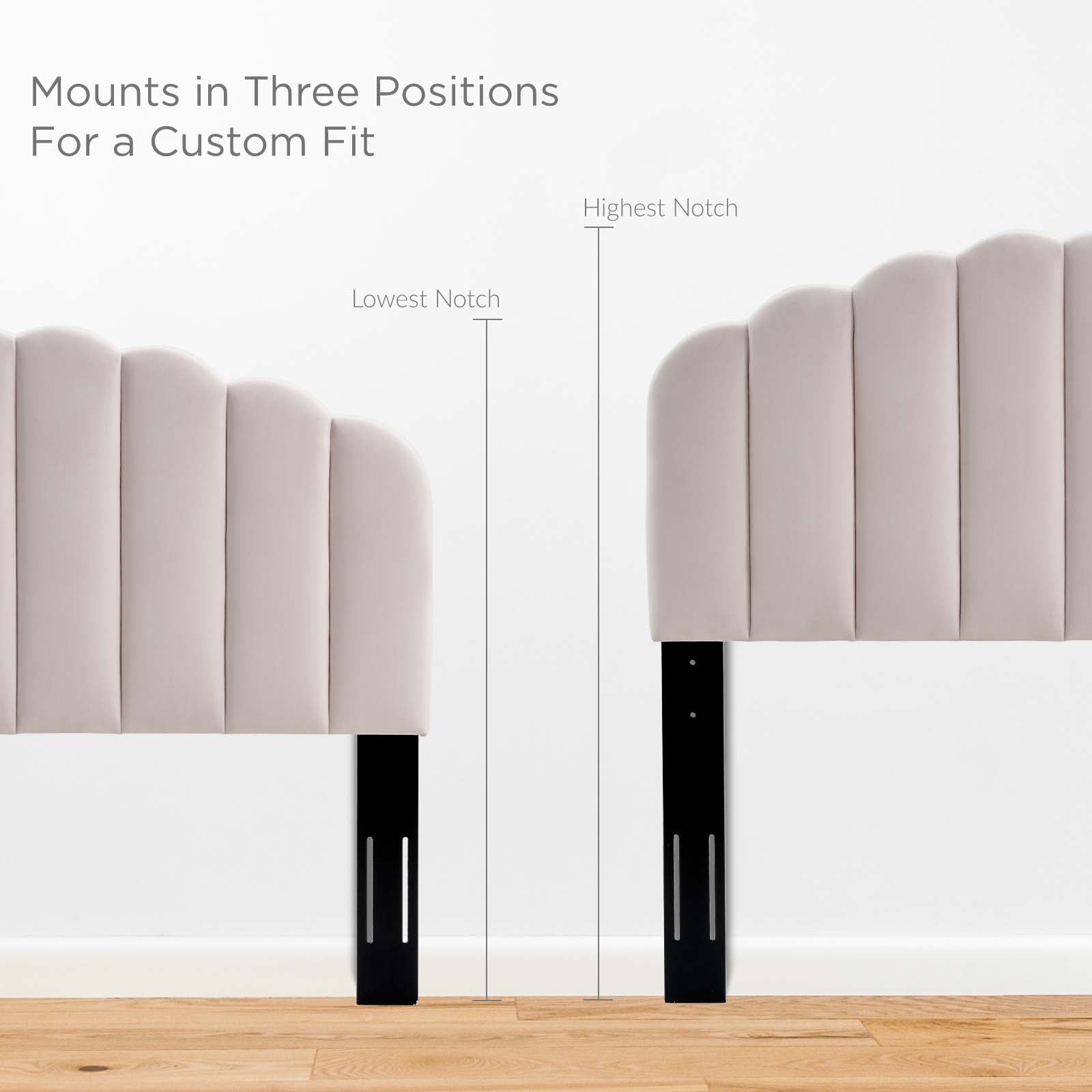 Veronique Performance Velvet Twin Headboard by Modway