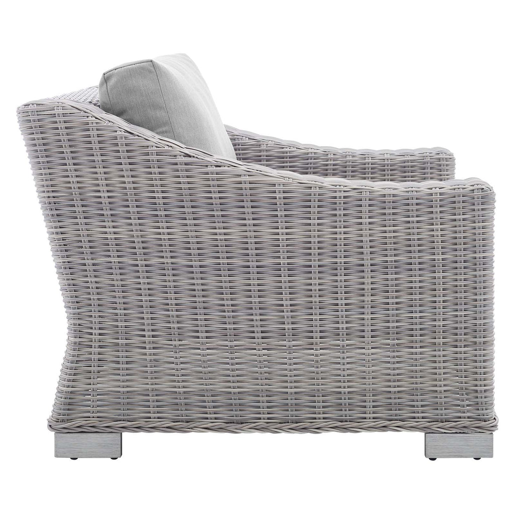 Conway Sunbrella¨ Outdoor Patio Wicker Rattan Armchair by Modway