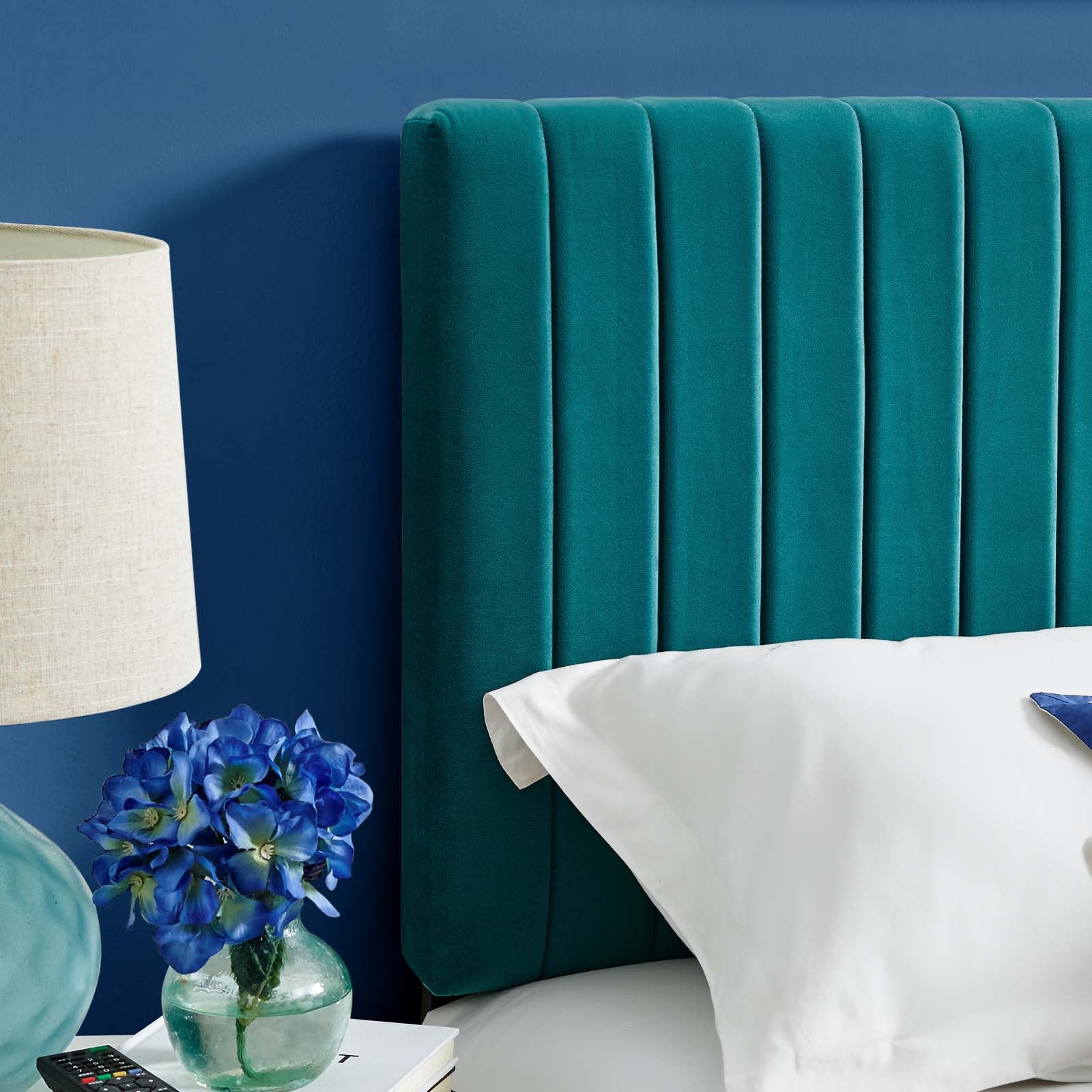 Keira Performance Velvet Full / Queen Headboard by Modway