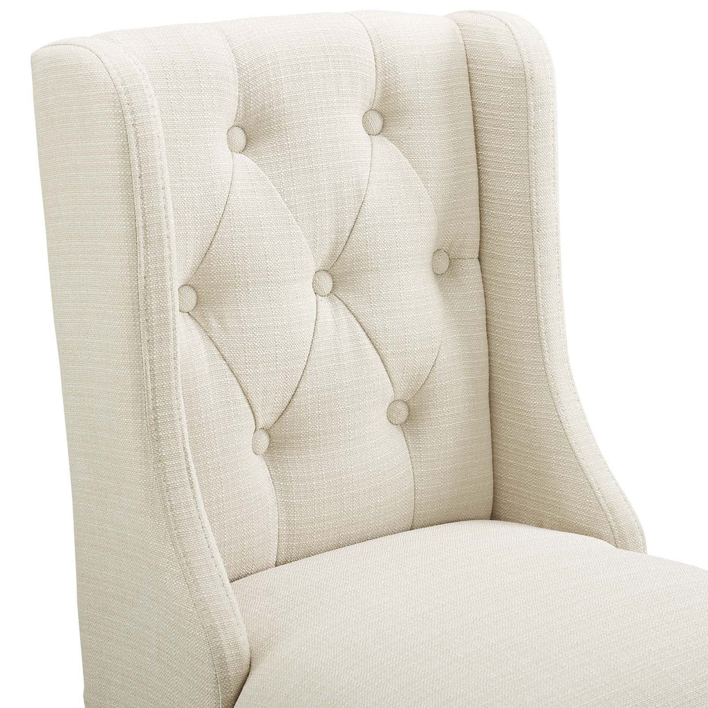 Baronet Upholstered Fabric Counter Bar Stool Set of 2 by Modway