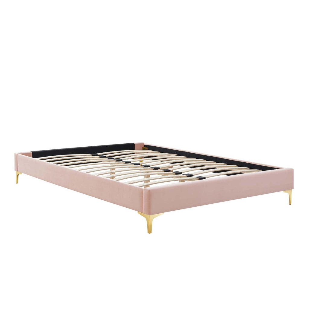 Sutton Performance Velvet Twin Bed Frame by Modway