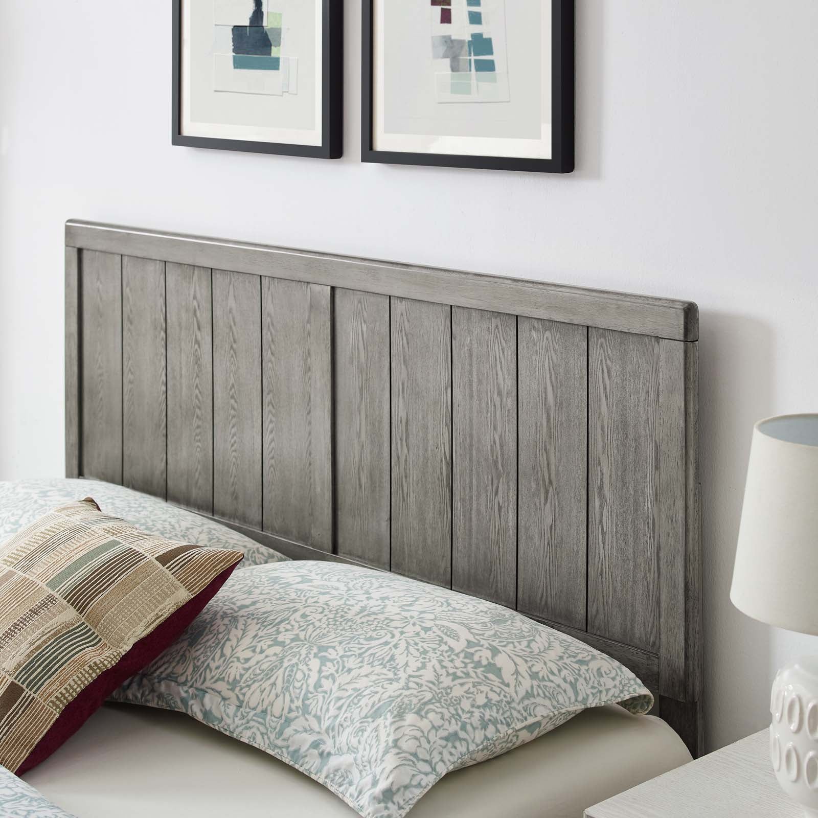 Alana Wood Queen Platform Bed With Splayed Legs by Modway