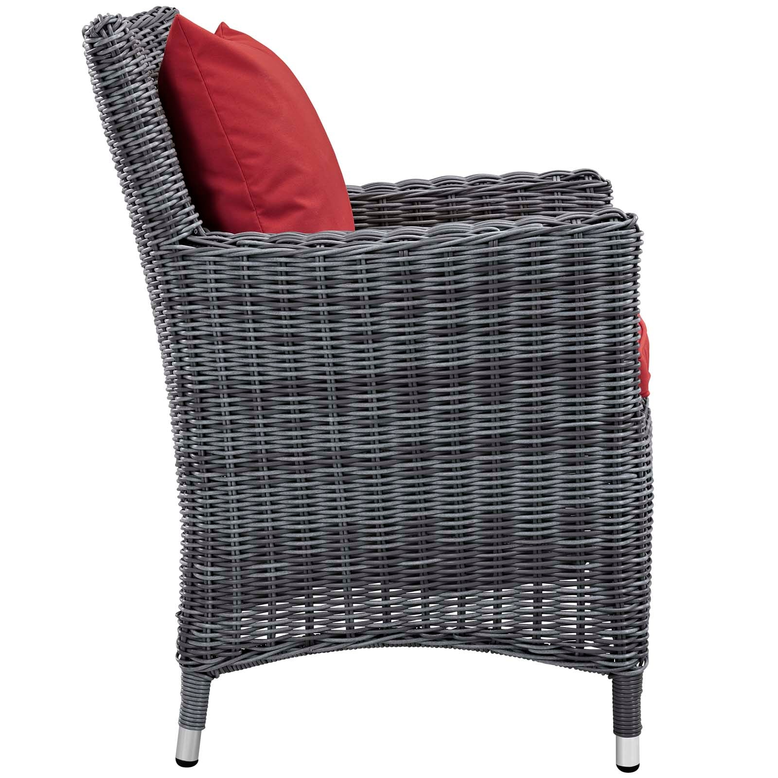 Summon 2 Piece Outdoor Patio Sunbrella¨ Dining Set by Modway