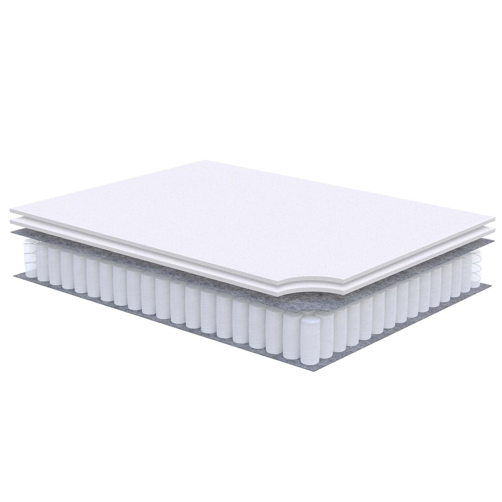 Jenna 10" Innerspring and Foam California King Mattress by Modway