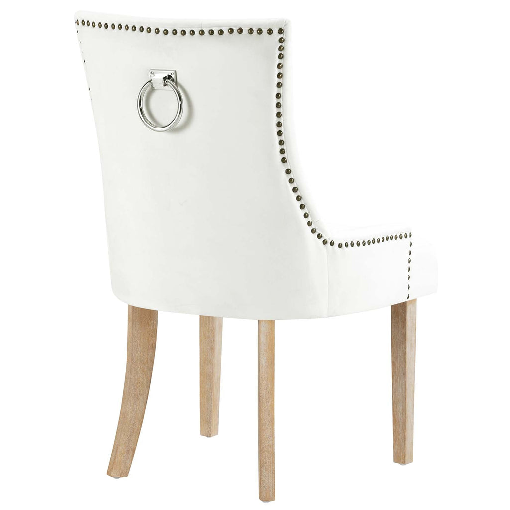 Pose Performance Velvet Dining Chair Set of 2 by Modway