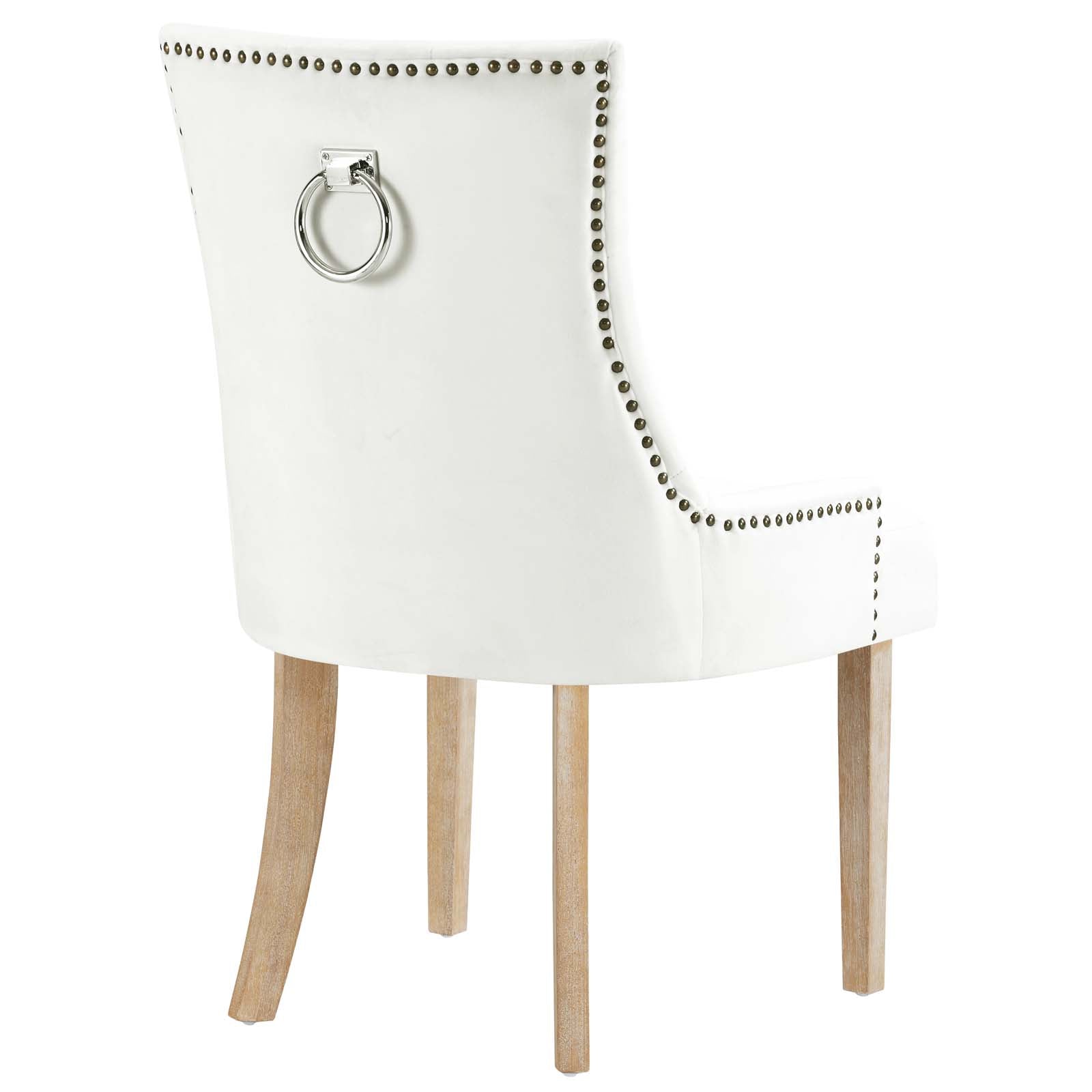 Pose Performance Velvet Dining Chair Set of 2 by Modway