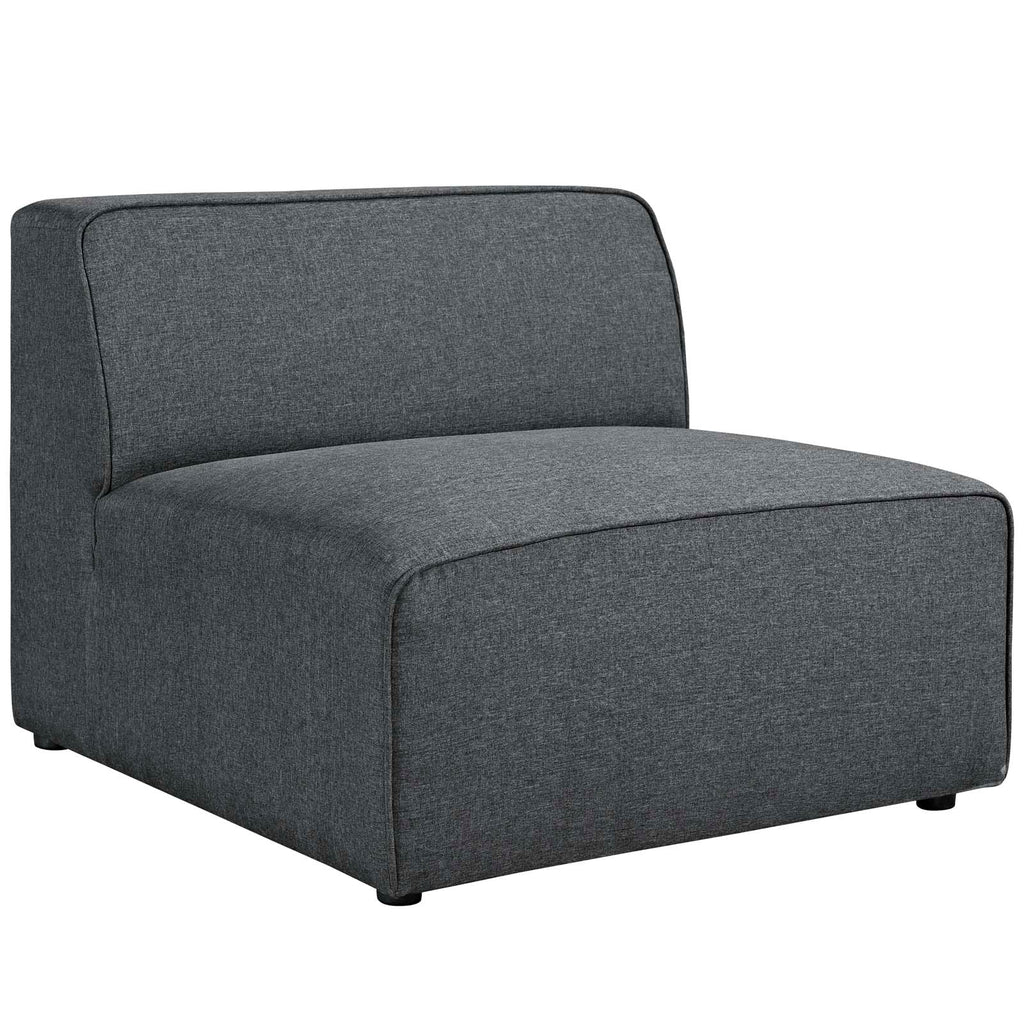 Mingle 7 Piece Upholstered Fabric Sectional Sofa Set by Modway