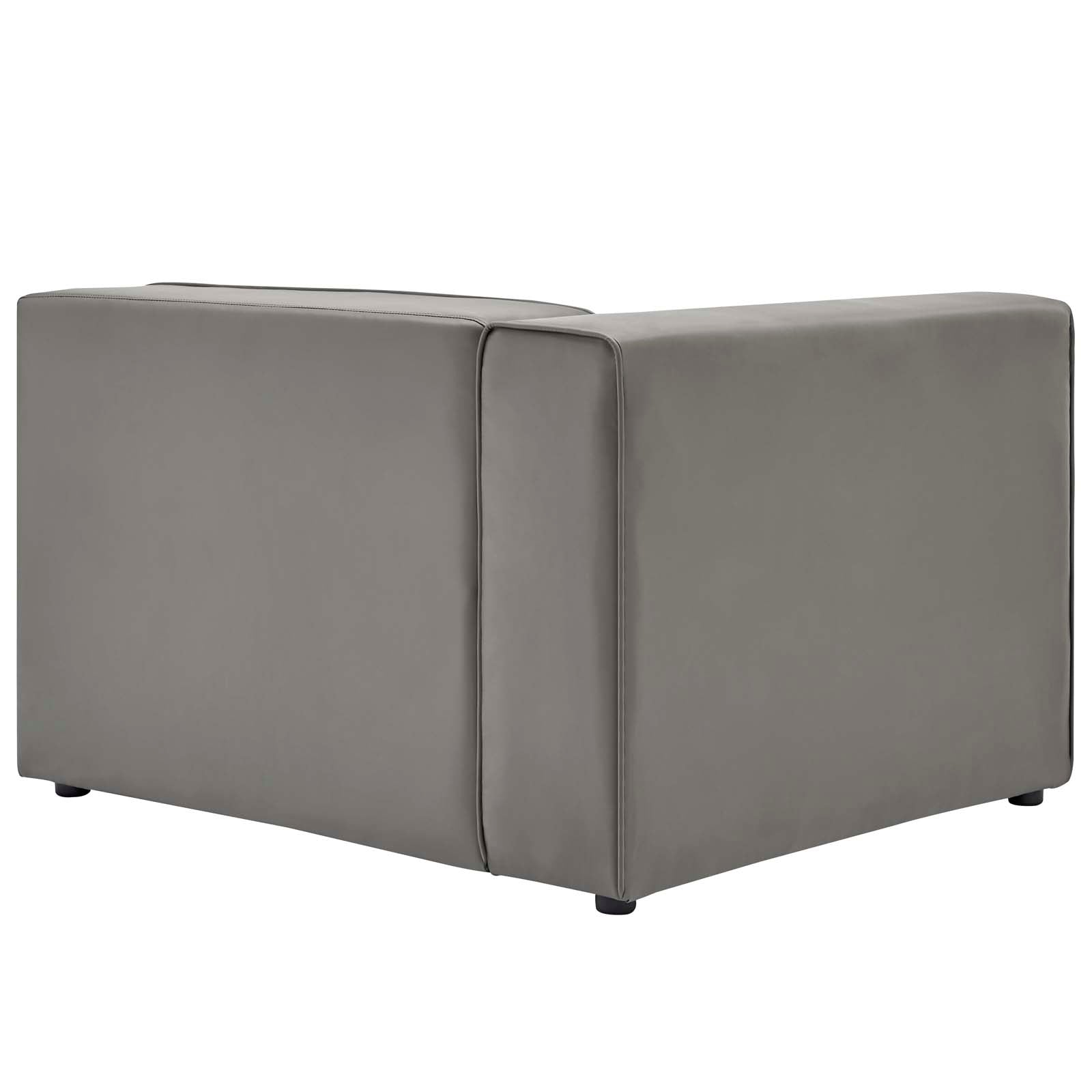 Mingle Vegan Leather Left-Arm Chair by Modway