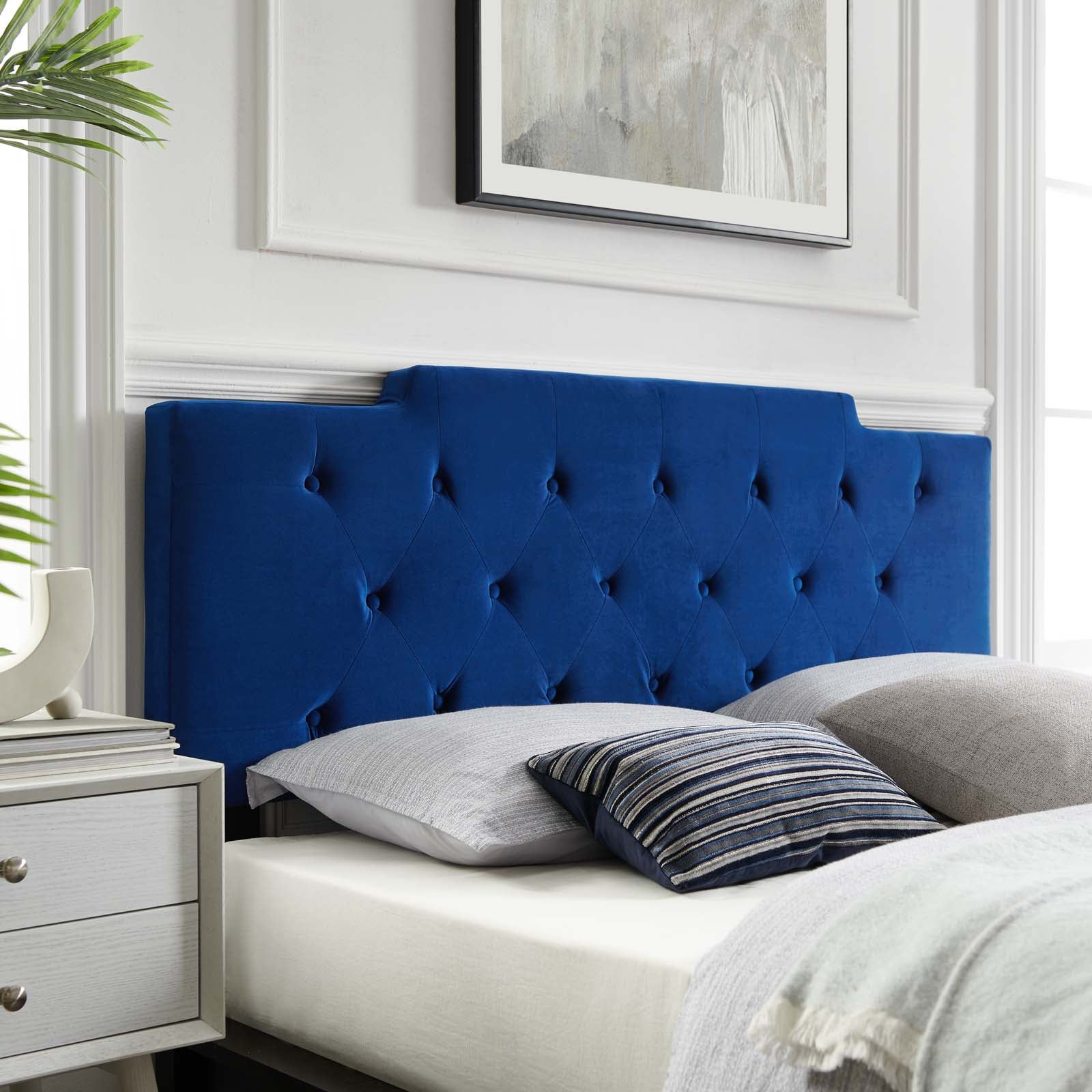 Juliet Tufted Performance Velvet Full/Queen Headboard by Modway