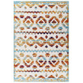 Reflect Takara Abstract Diamond Moroccan Trellis 8x10 Indoor and Outdoor Area Rug by Modway