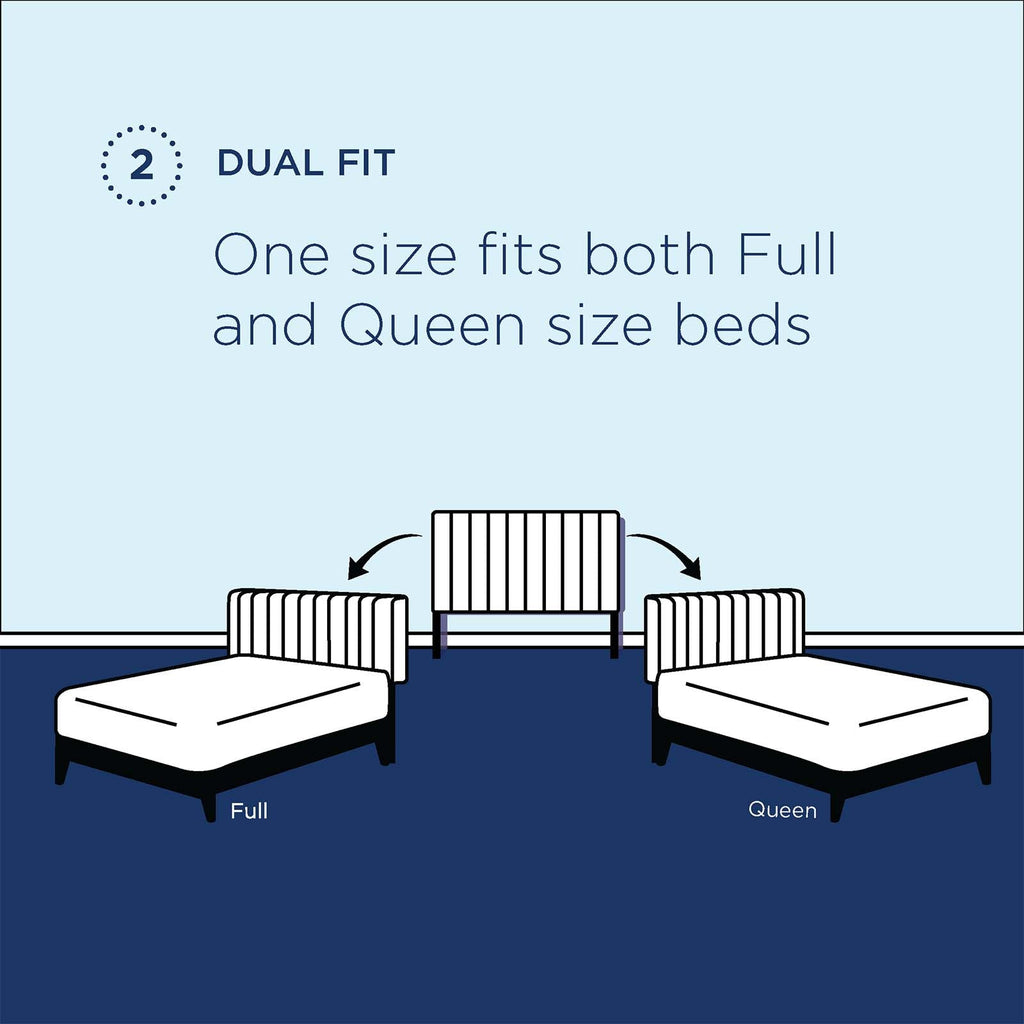 Alyson Angular Channel Tufted Performance Velvet Full / Queen Headboard by Modway