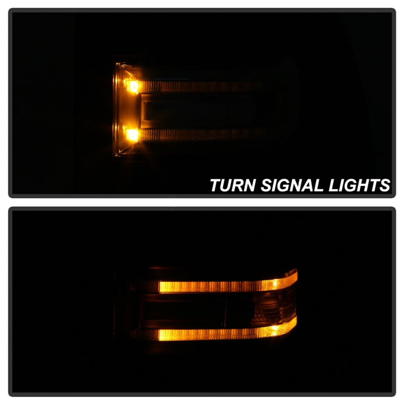 SPYDER xTune 15-17 Ford F-150 Heated LED Telescoping Pwr Mirrors - Clr (Pair) (MIR-FF15015S-G4-PWH-CL-SET) 9943072