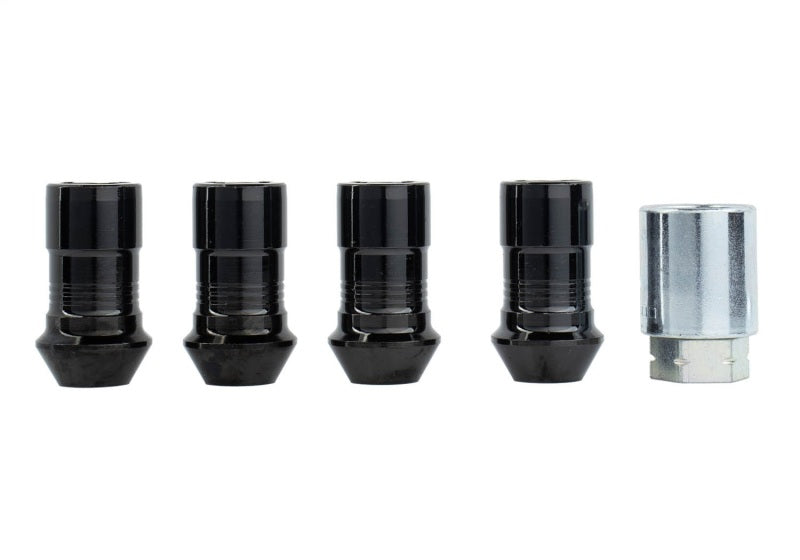 Ford Racing M14 x 1.5 Black Security Lug Nut Kit - Set of 4 M-1A043-A