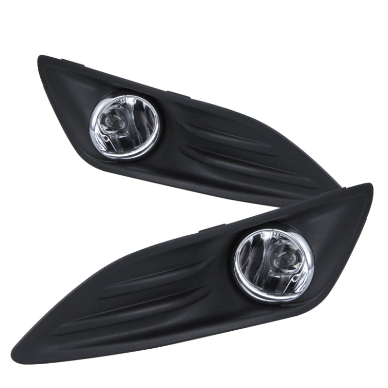 SPYDER Ford Fiesta 2014+ (dont fit ST Model)OEM Fog Light W/Switch- Clear FL-FFIE2014-C 5080325